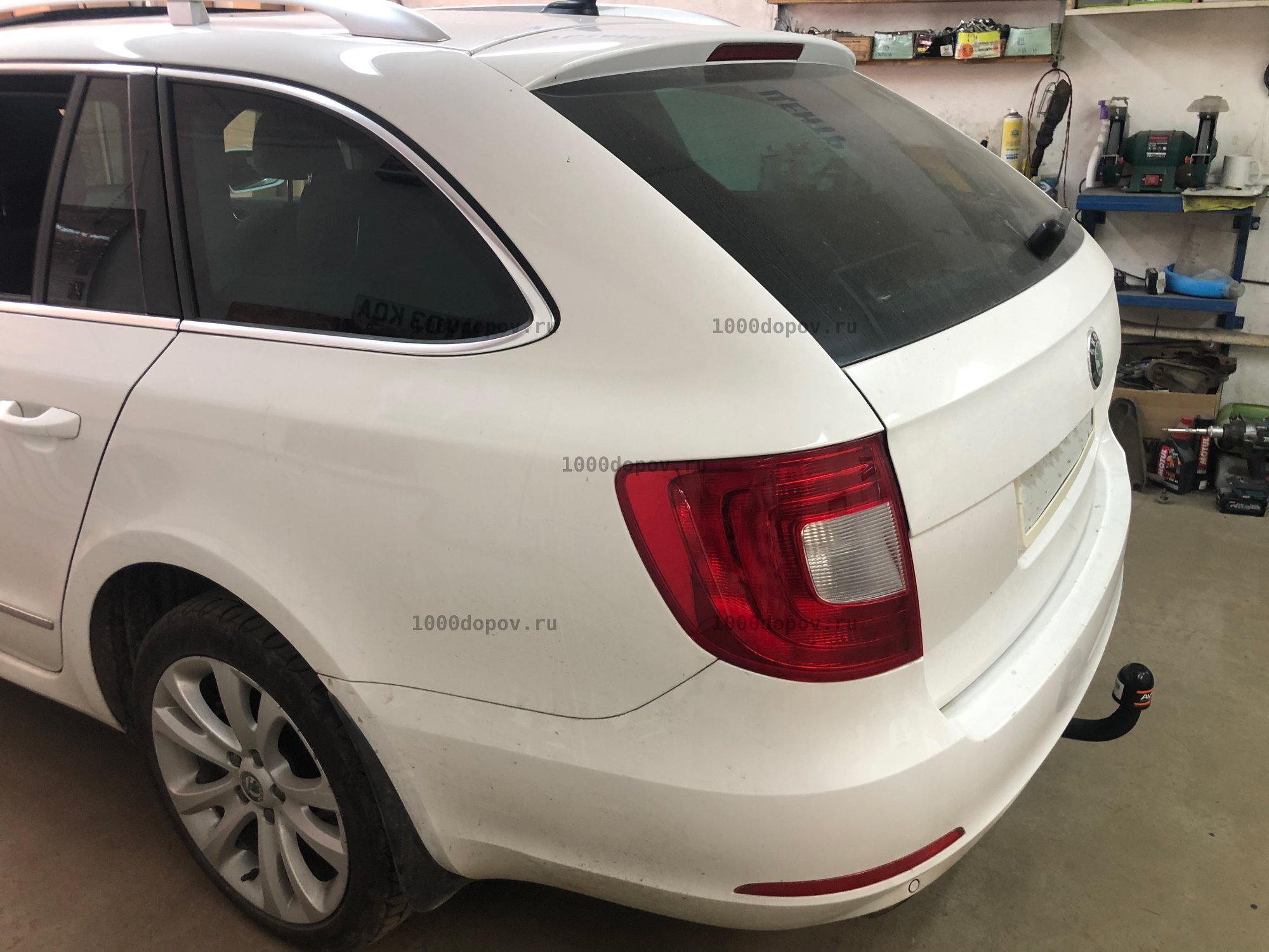 Фаркоп Avtos SK 06 Skoda Superb 2 2008-2013 — рисунок 19