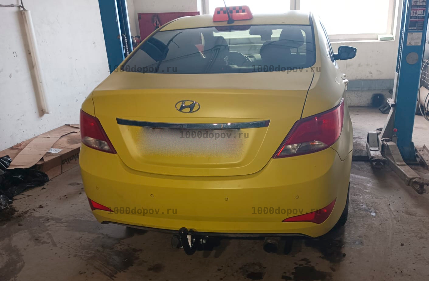 Фаркоп Leader Plus H219-A Kia Rio 3 седан, hb 2011-2017 — рисунок 14