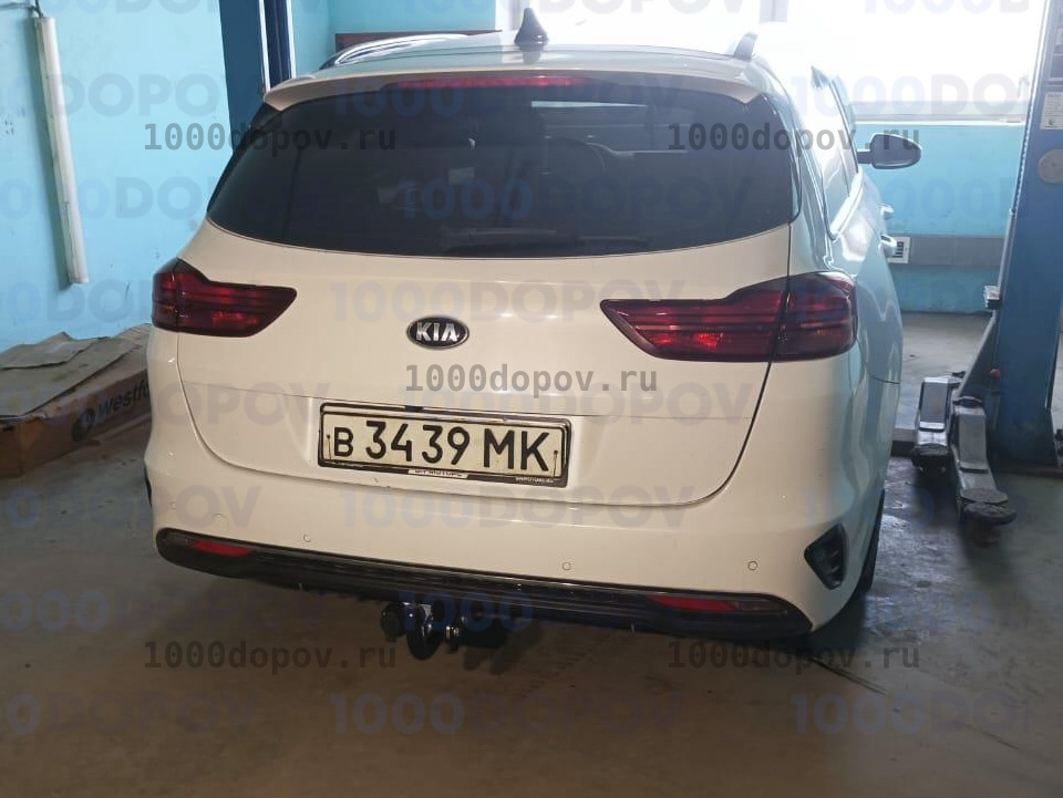 Фаркоп Leader Plus K125-A Kia Ceed/ PROCeed III (CD) (универсал) 2018-н.в. — рисунок 3
