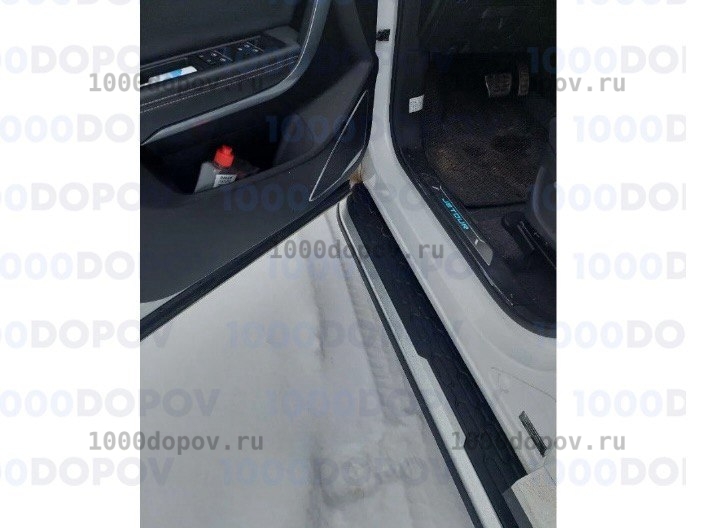 Пороги подножки на Jetour Dashing 2022-н.в. — рисунок 9
