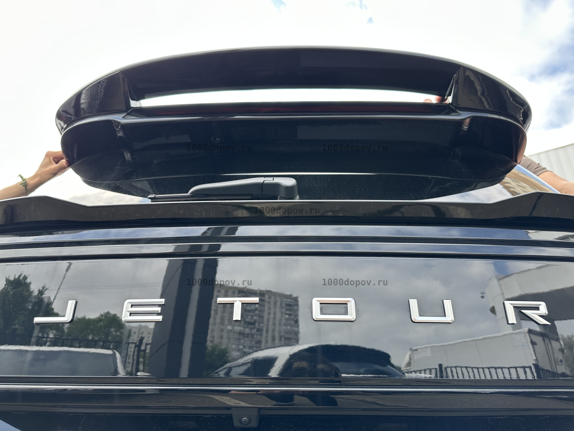Спойлер на крышку багажника Jetour T1 2025-н.в — рисунок 8