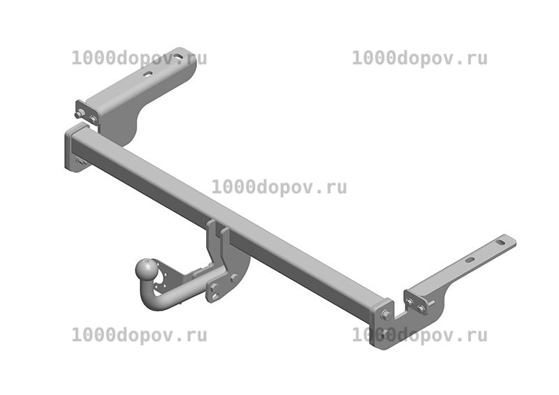 Фаркоп Avtos PE 02 Peugeot 308 2007-2013 — рисунок 2