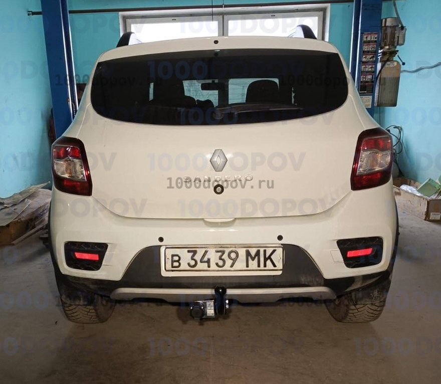 Фаркоп Leader Plus R114-A Renault Sandero Stepway 2014-н.в. — рисунок 5