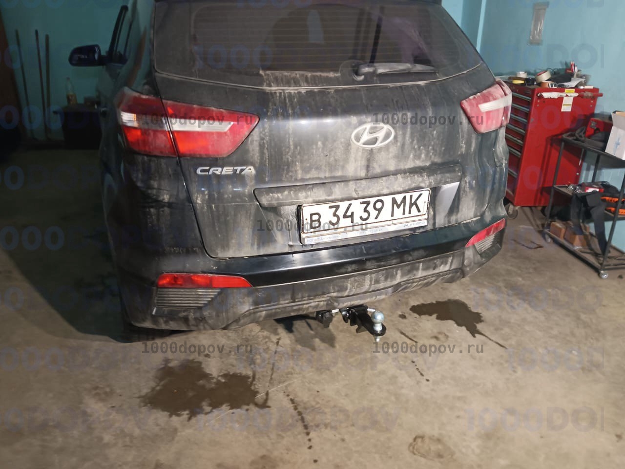 Фаркоп  Leader Plus H227-E Hyundai Creta 2016-2021, 2021-н.в. — рисунок 3