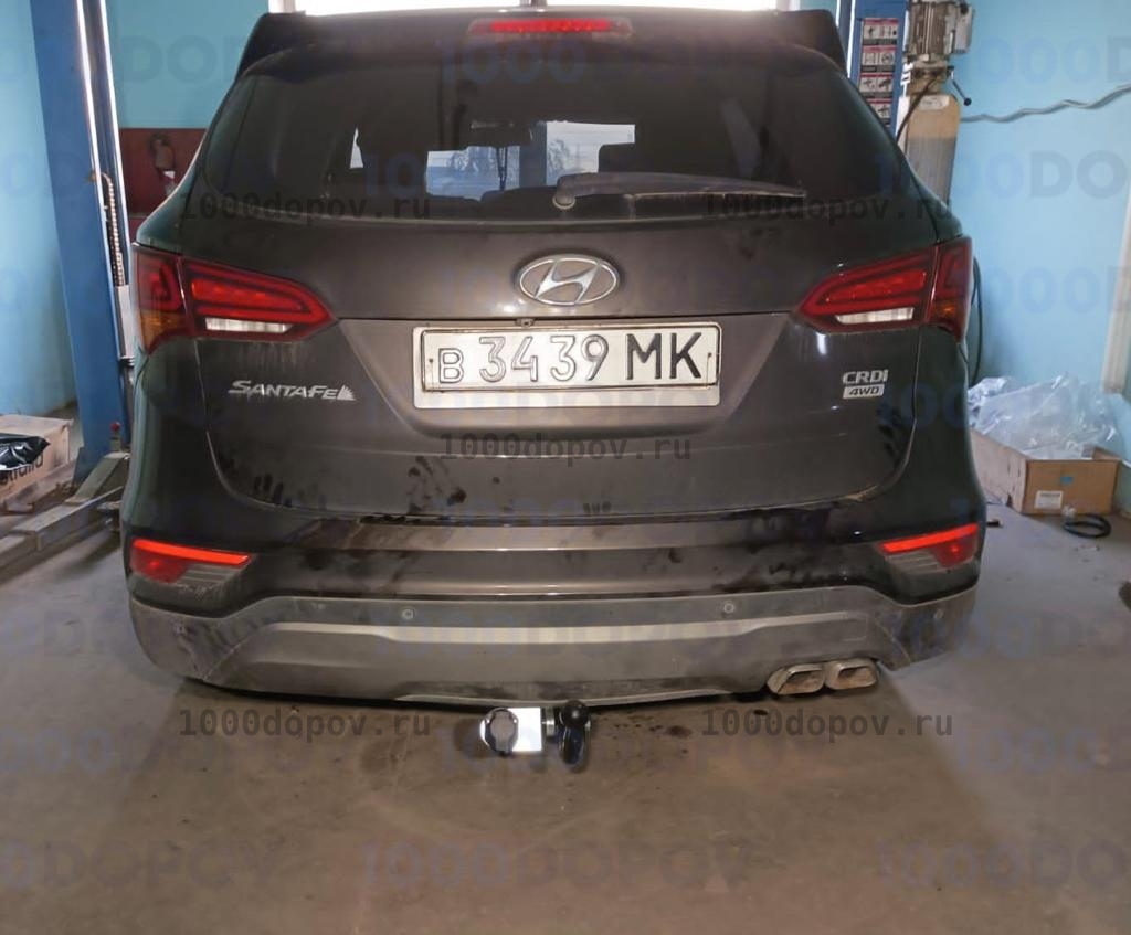 Фаркоп Leader Plus K121-A Kia Sorento Prime (дизель) 2015-н.в. — рисунок 4