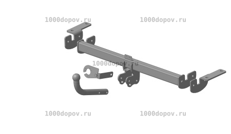 Фаркоп Трейлер 8224 для Xcite X-Cross 8 2024-н.в — рисунок 3