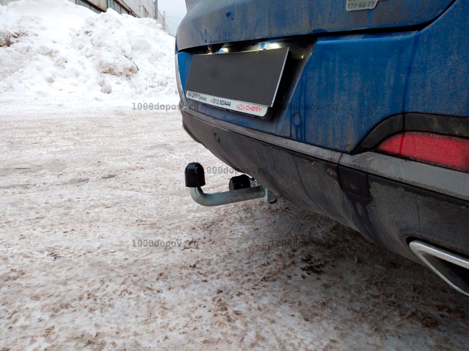 Фаркоп Motodor 99003-A Chery Tiggo 7 Pro 2020-н.в. (оцинк. шар) — рисунок 9