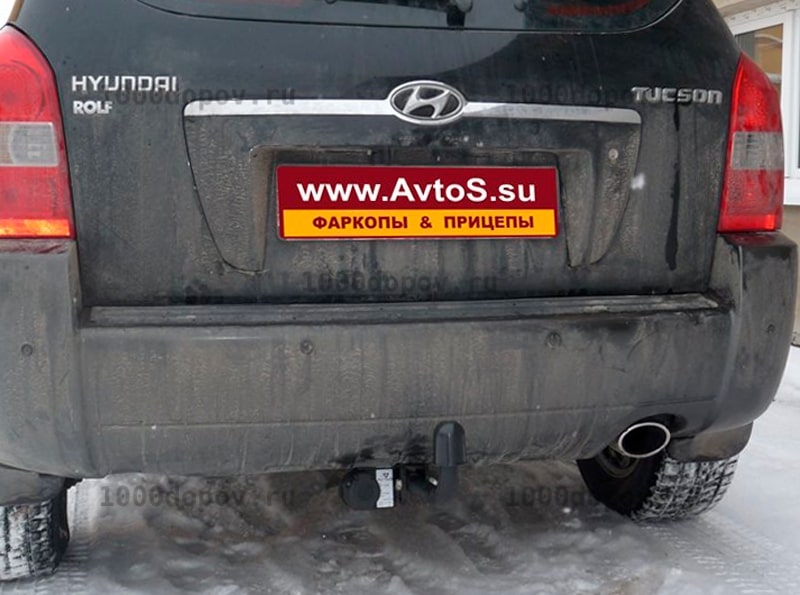 Фаркоп Avtos KI 16 Hyundai Tucson 2004-07/2010 — рисунок 2