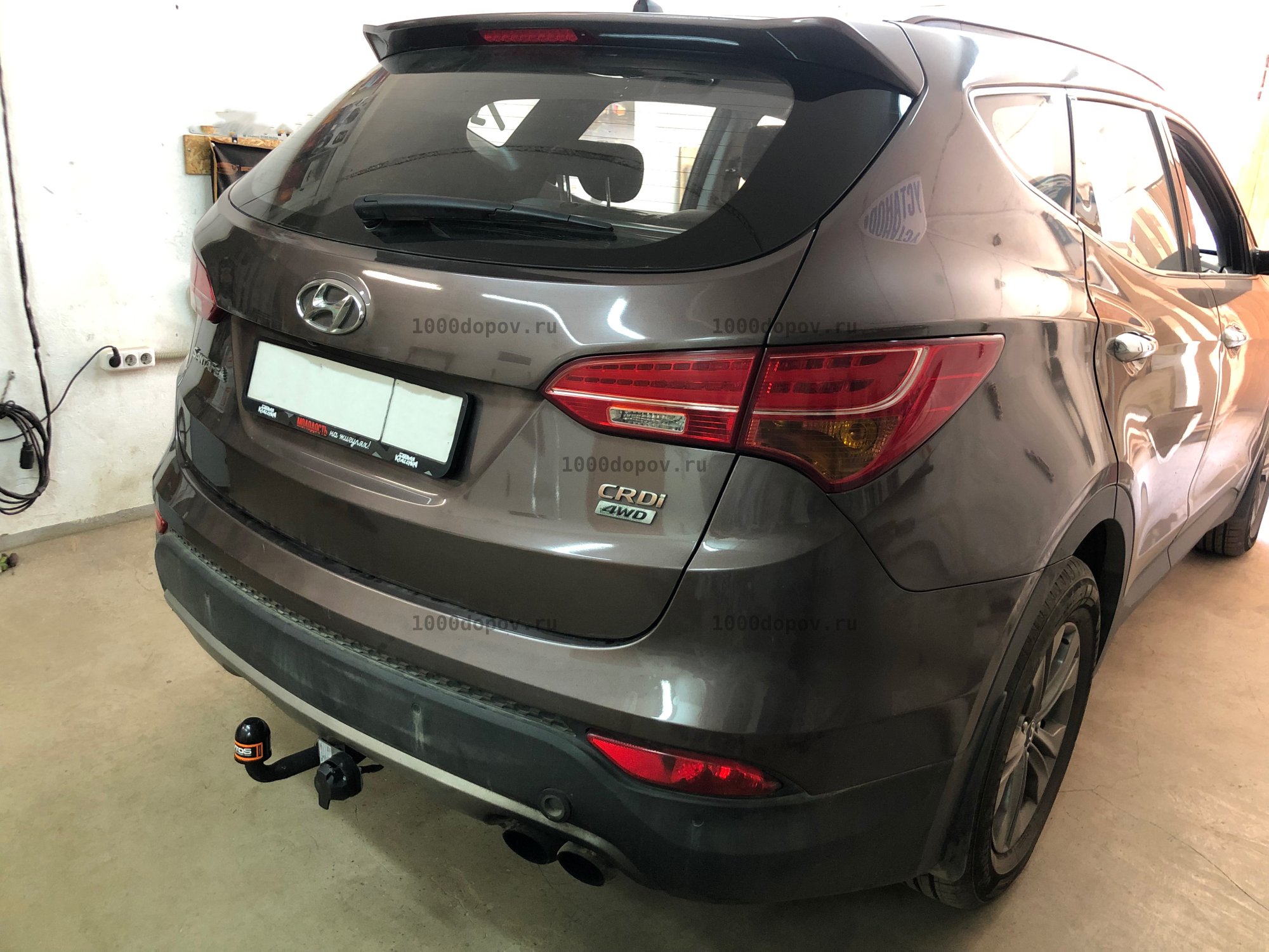 Фаркоп Avtos KI 24 Hyundai Santa Fe 2012-н.в. — рисунок 4