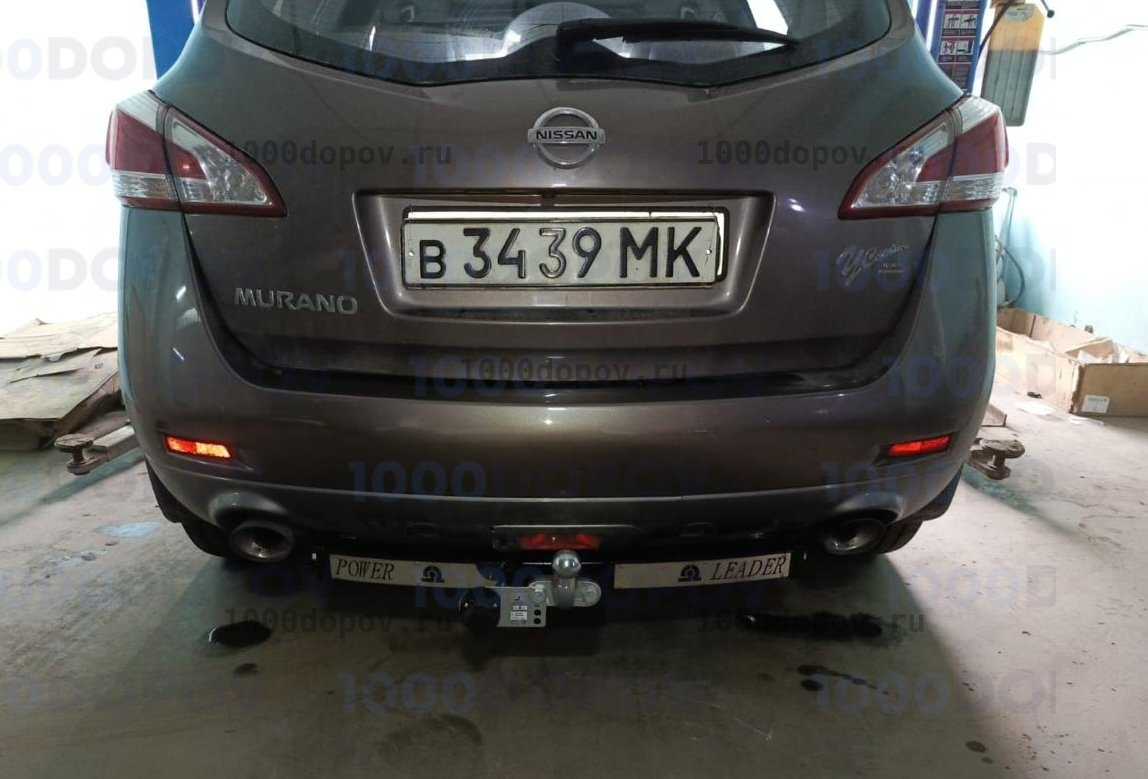 Фаркоп Leader Plus N118-F(N) Nissan Murano (Z51) 2010-н.в. — рисунок 5
