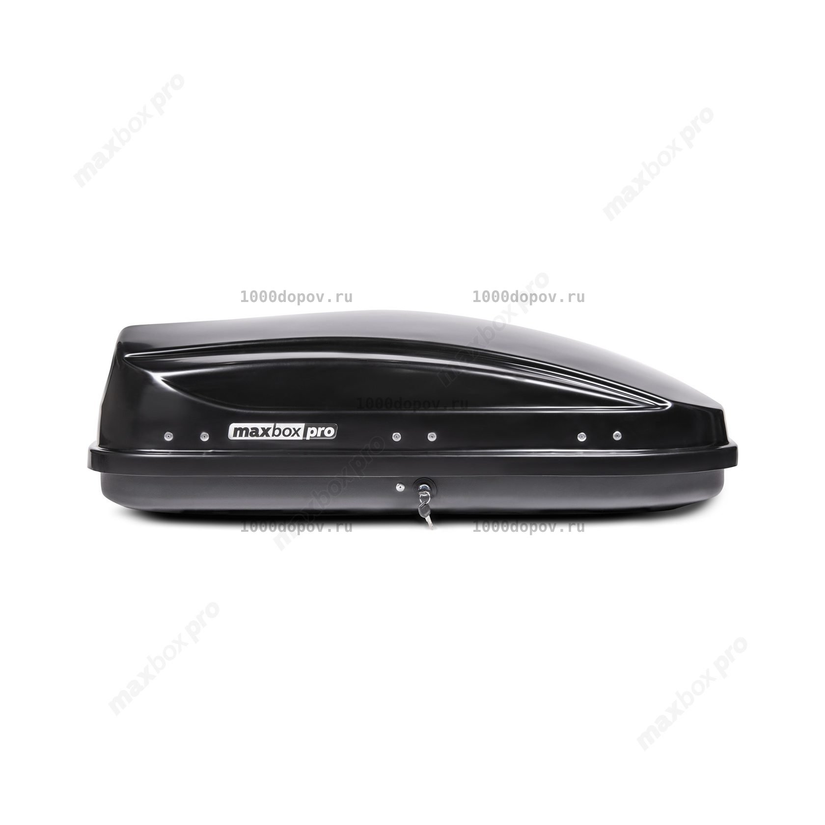 Автобокс MaxBox PRO 400 (малый) черный глянцевый — рисунок 2