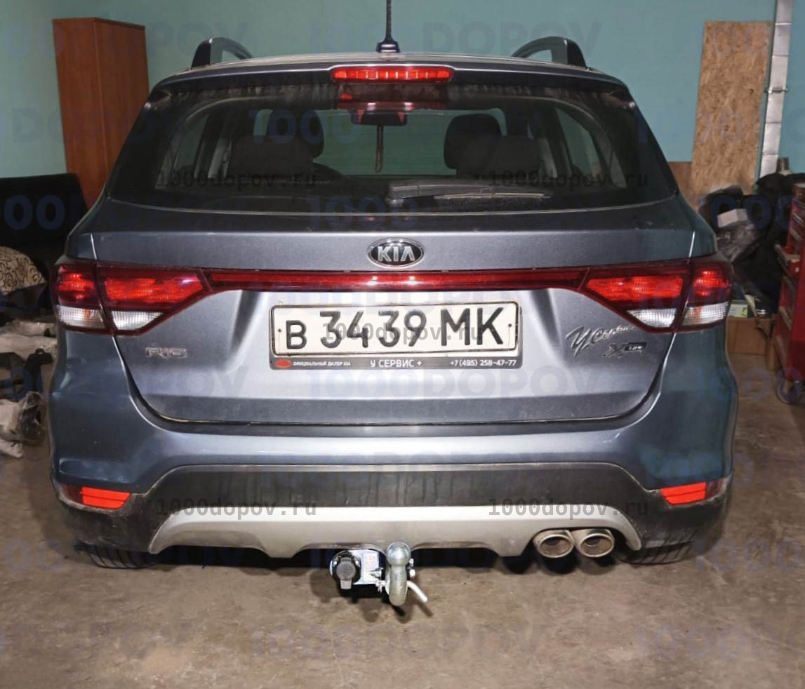 Фаркоп TAVIALS K123-BA Kia Rio X-Line 2017-н.в. — рисунок 10