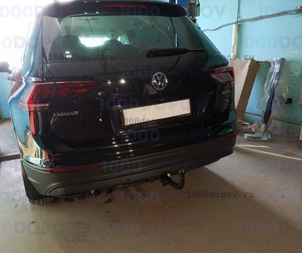 Фаркоп BERG F.5111.003 Volkswagen Tiguan 2016-н.в. (быстросъемный) — рисунок 9