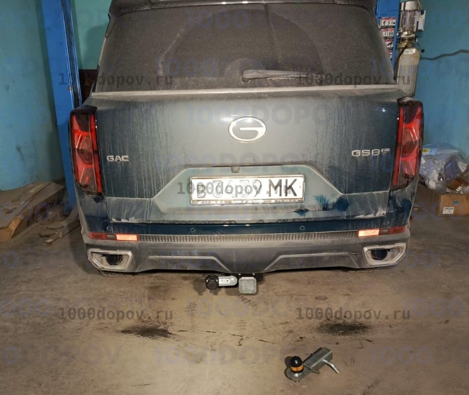 Фаркоп Motodor 97802-E GAC GS8 2023 - н.в (с оцинк. шаром) — рисунок 6