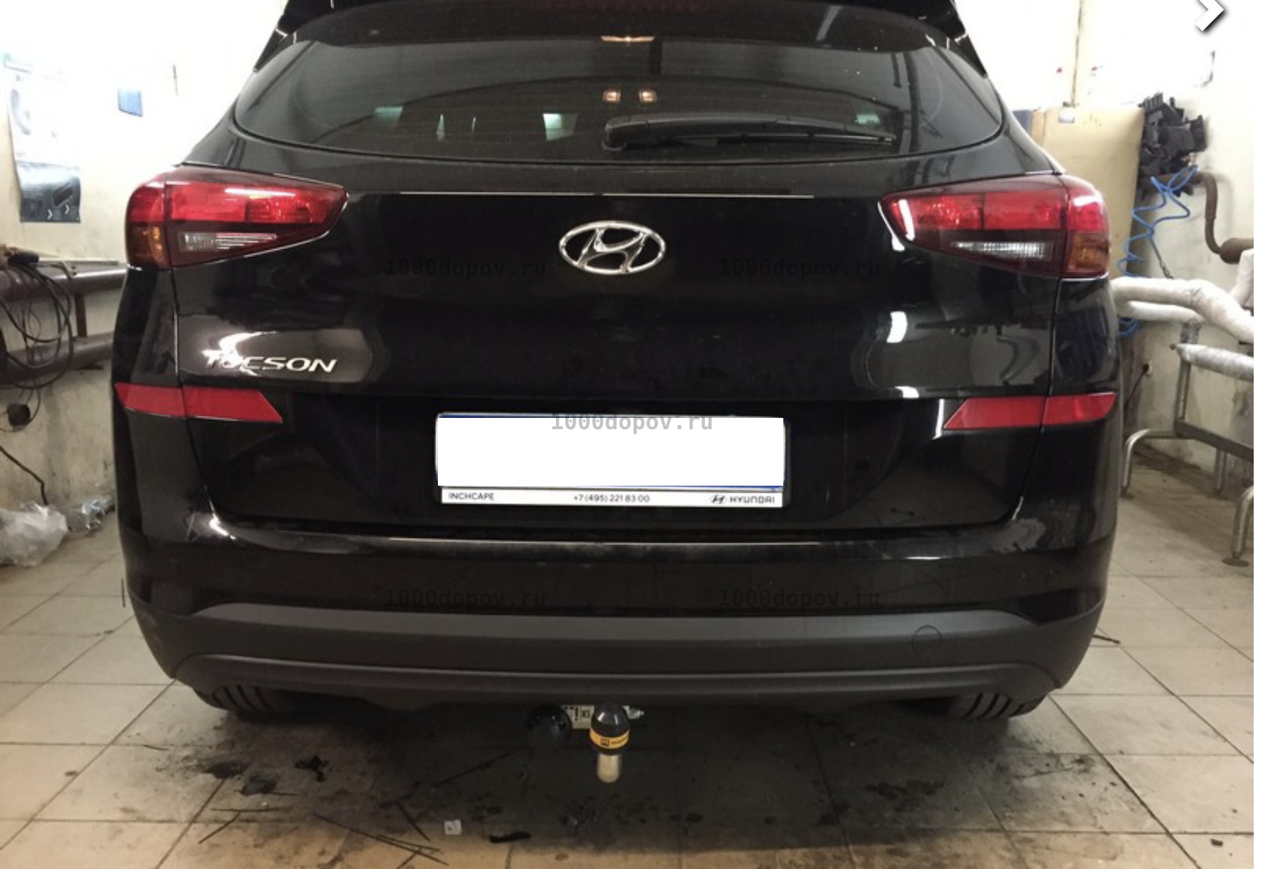 Фаркоп Motodor 90909-A Hyundai Tucson 2018-2021 (оцинк. шар) — рисунок 2