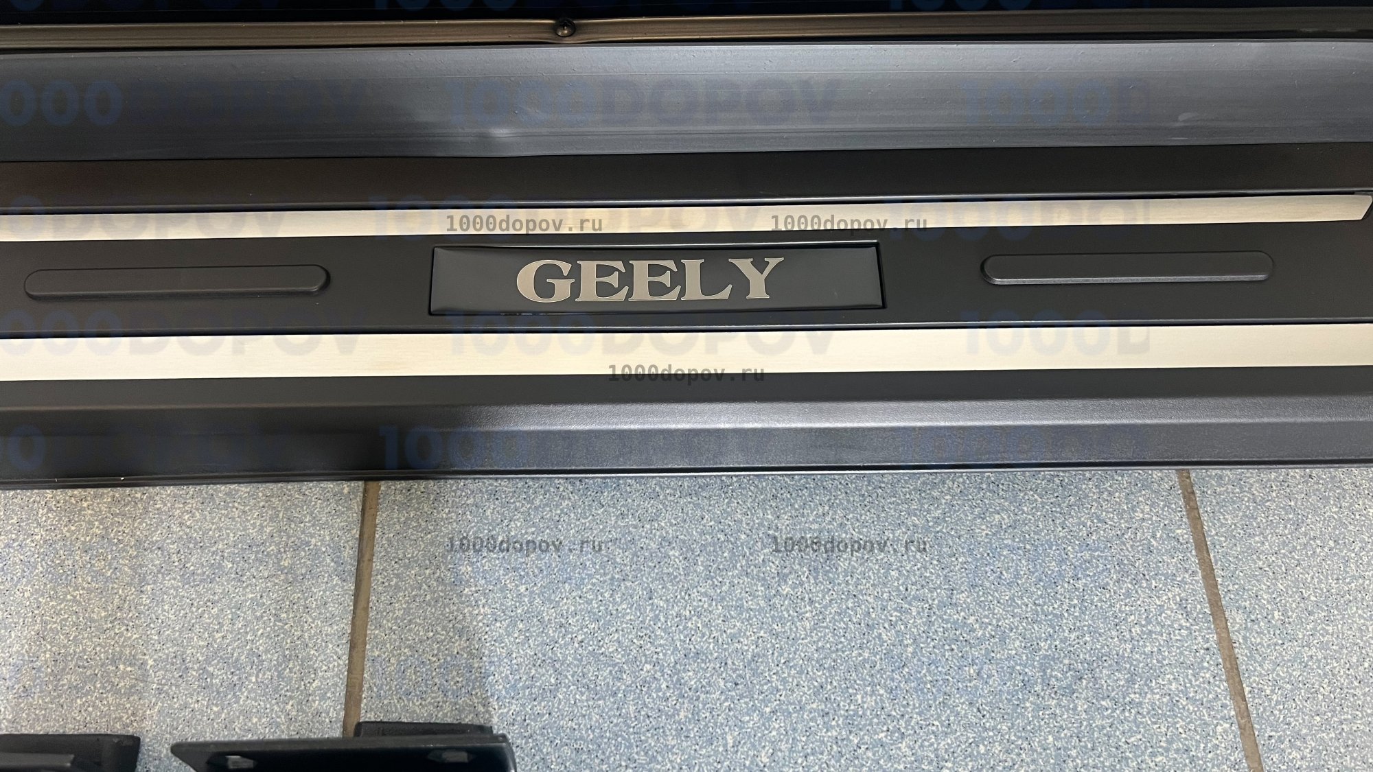 Пороги подножки на Geely Monjaro 2023-н.в. — рисунок 7