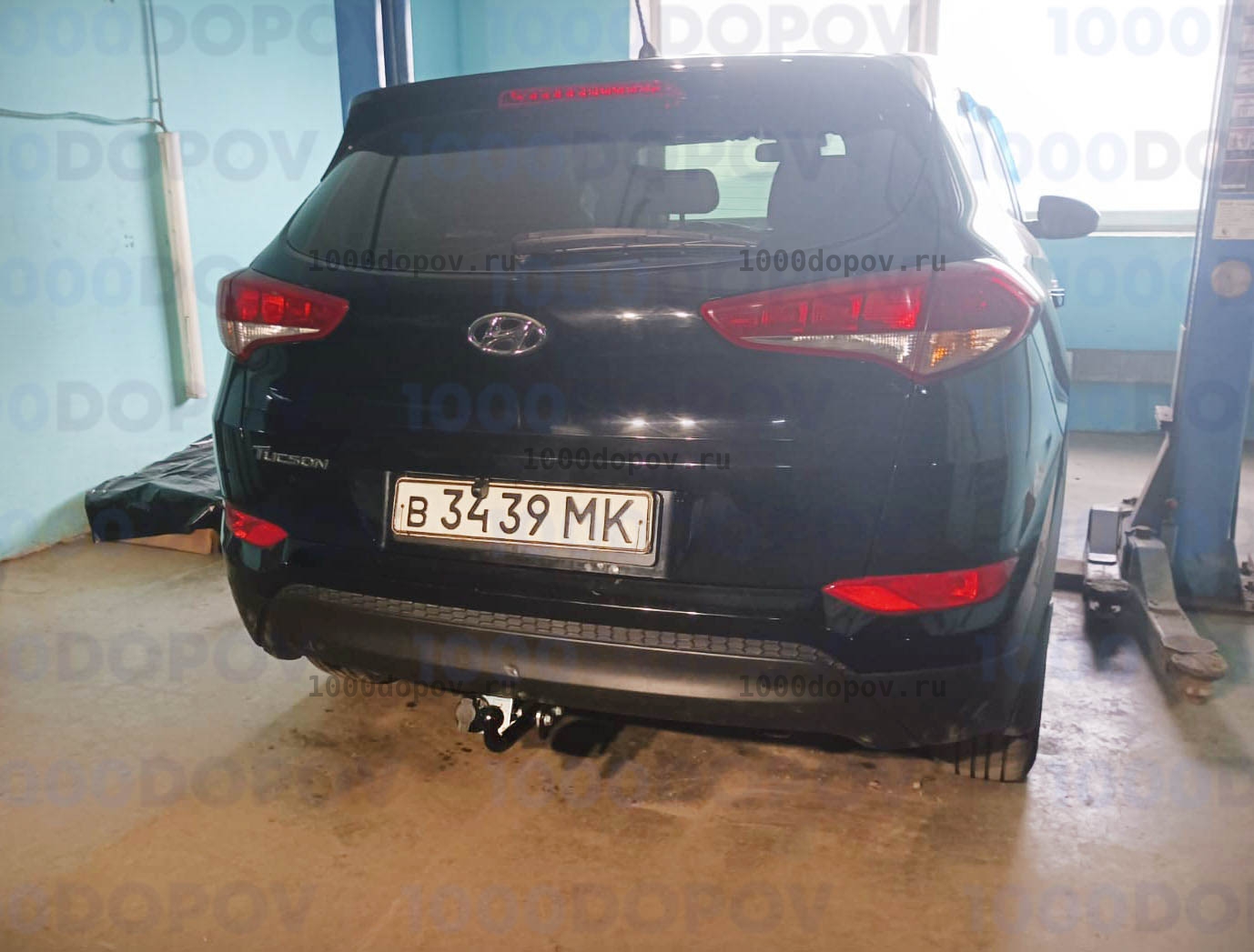 Фаркоп Leader Plus H226-A Kia Sportage (QL) 2016-2018 — рисунок 9