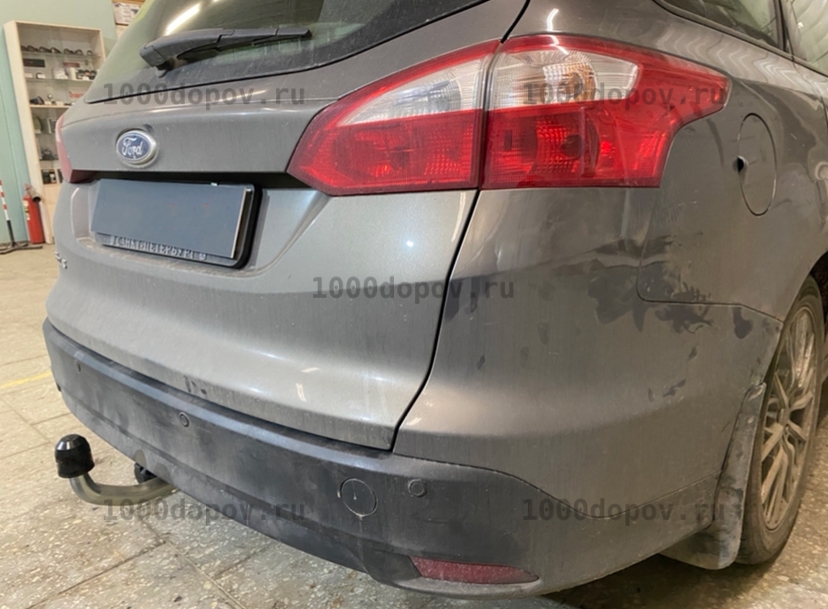 Фаркоп Motodor 90706-A Ford Focus 3 универсал 2011-н.в. (оцинк. шар) — рисунок 1
