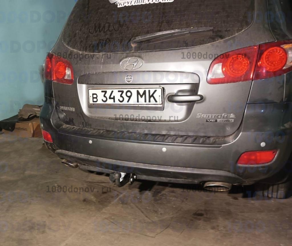 Фаркоп Avtos HY 24 Hyundai Santa Fe 2006-08/2012 — рисунок 11