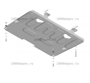Защита Motodor 71409 Nissan Juke 2010-2019 (Картер, Кпп) — рисунок 1