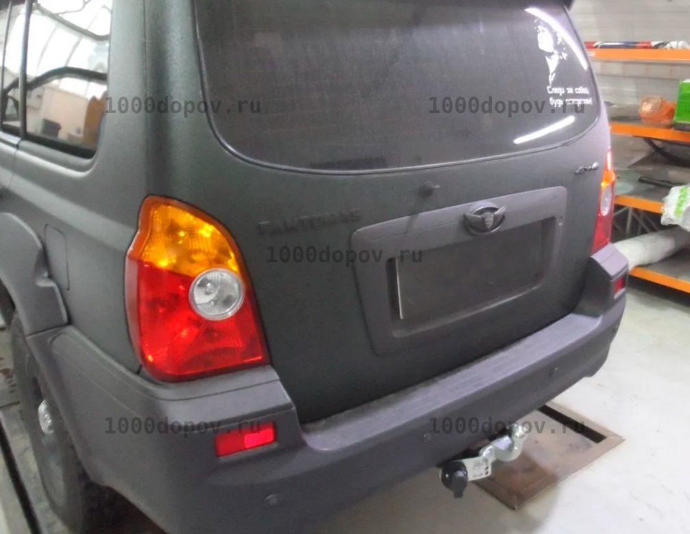 Фаркоп Leader Plus H218-F Hyundai Terracan (HP) 2001-2006 — рисунок 9