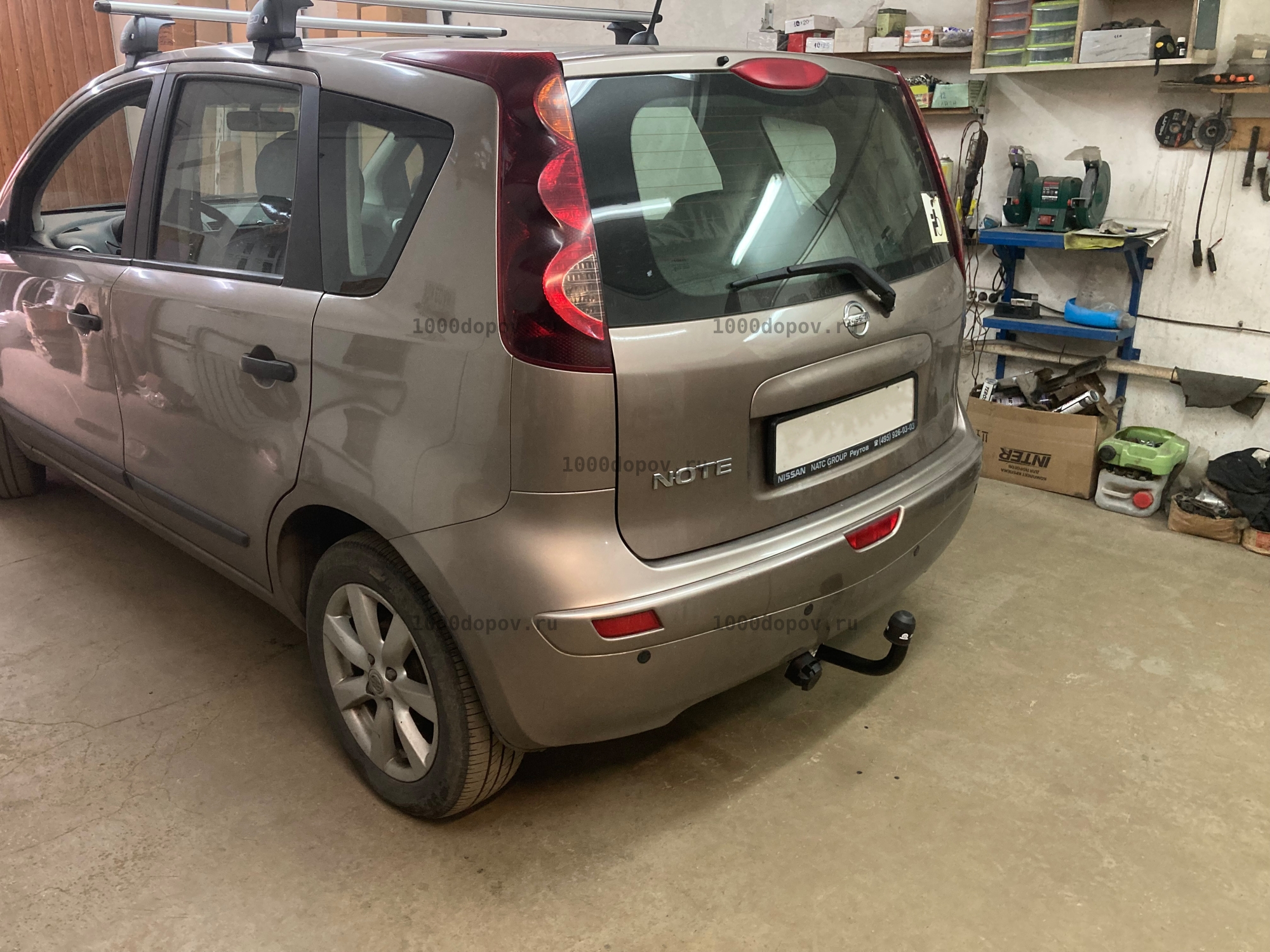 Фаркоп Leader Plus N101-A Nissan Note (E11) 2005-н.в. — рисунок 4