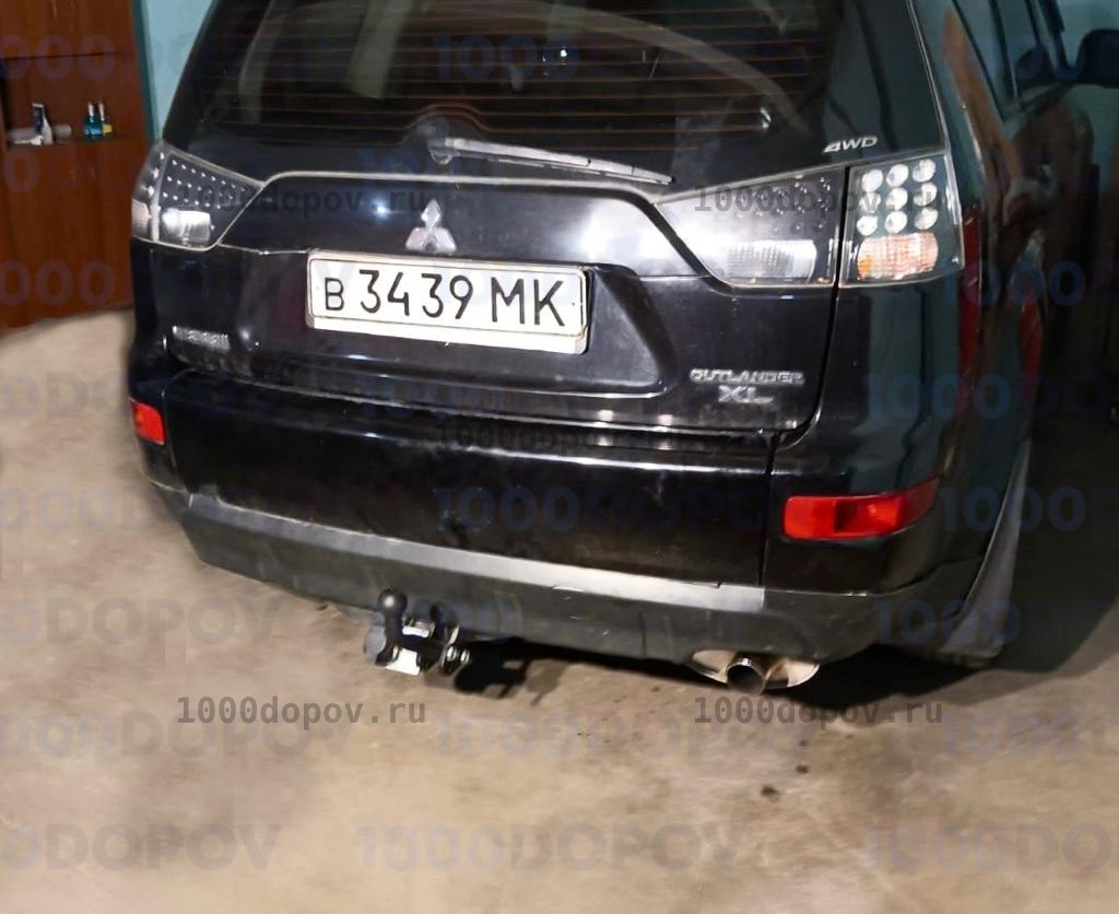 Фаркоп Avtos MI 21 Peugeot 4007 2007-2012 — рисунок 1
