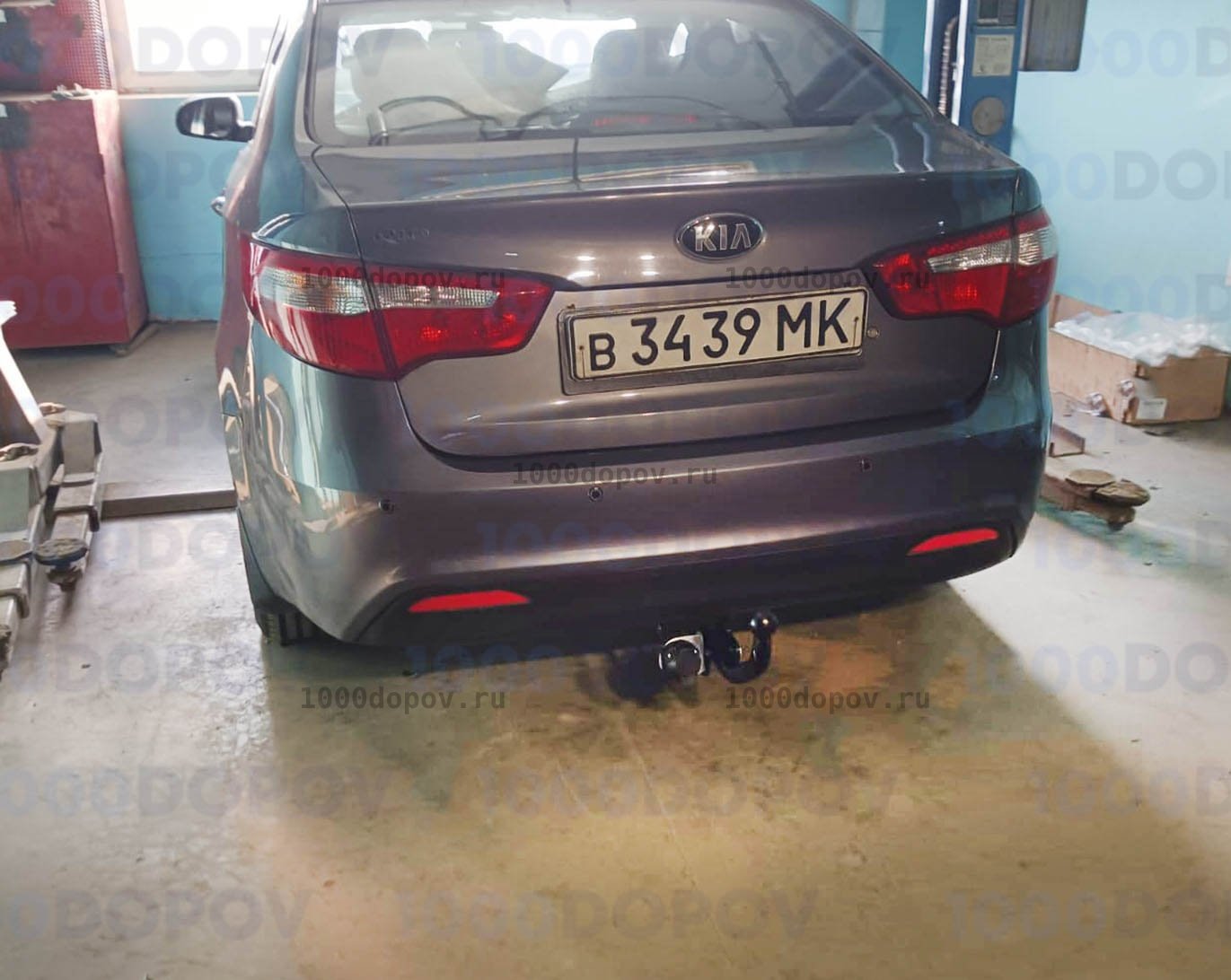 Фаркоп Трейлер 7243 Kia Rio 3 седан, hb 2011-2017 — рисунок 2