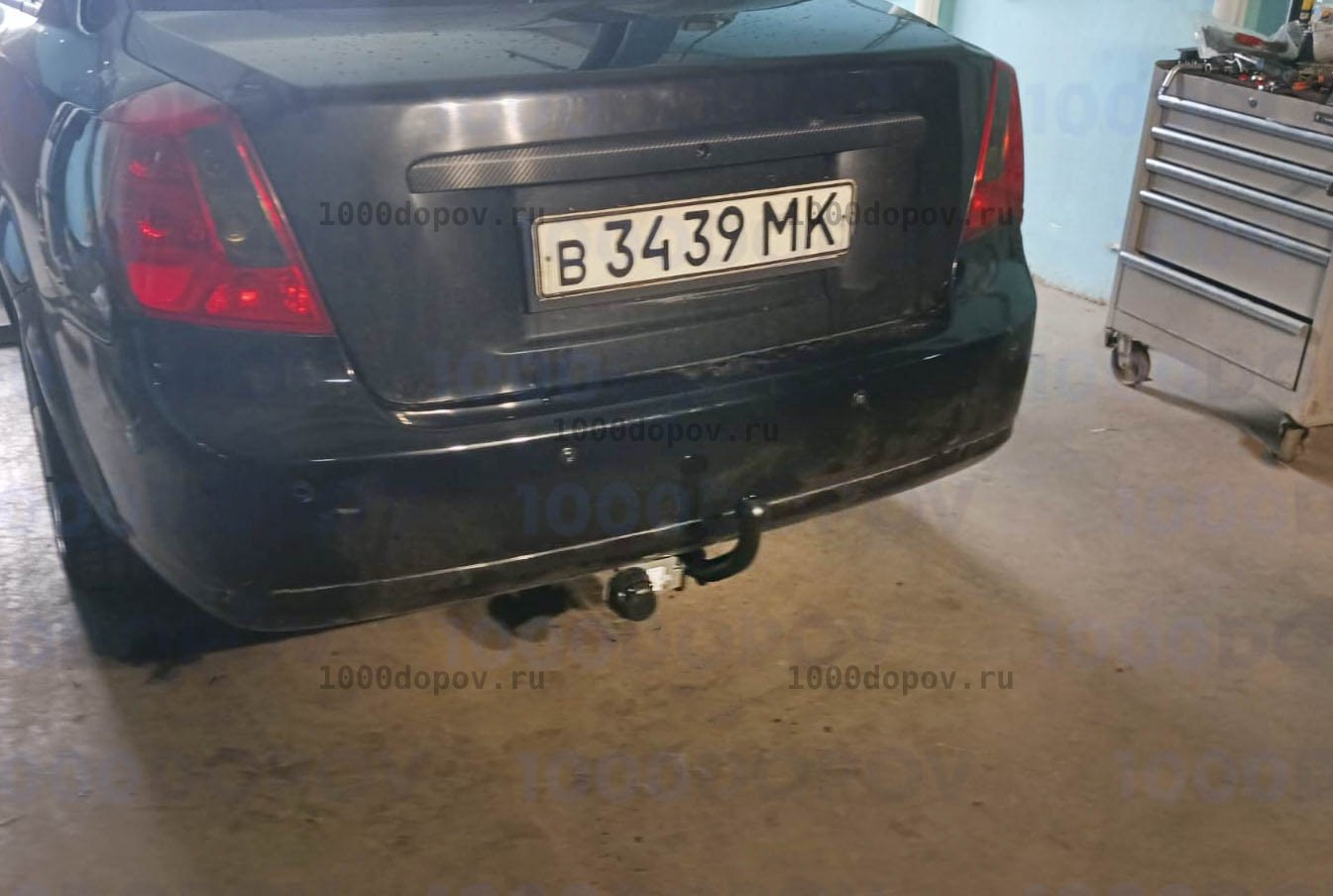 Фаркоп Трейлер 9422 Chevrolet Lacetti седан 2004-н.в. — рисунок 8