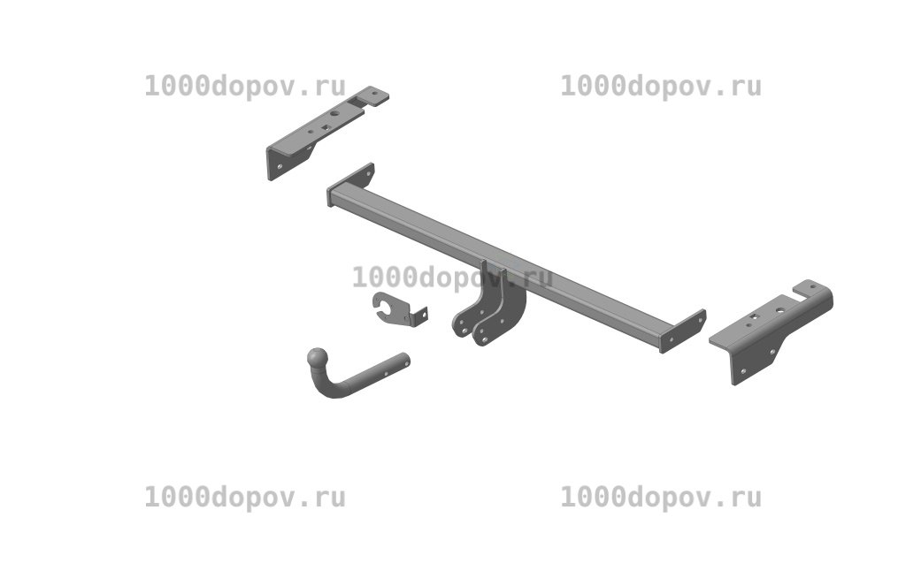 Фаркоп Трейлер 8401 для Changan UNI-S 2024-н.в — рисунок 4