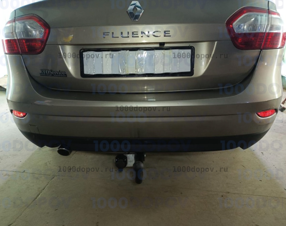 Фаркоп Avtos RN 09 Renault Fluence 11/2009-н.в. — рисунок 3