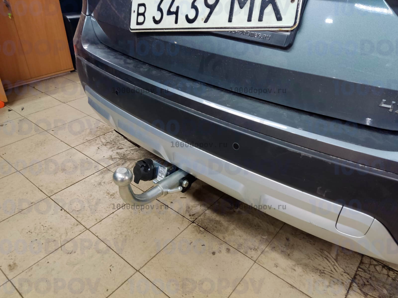 Фаркоп Leader Plus V123-BA Volkswagen Jetta 2010-2018 — рисунок 2