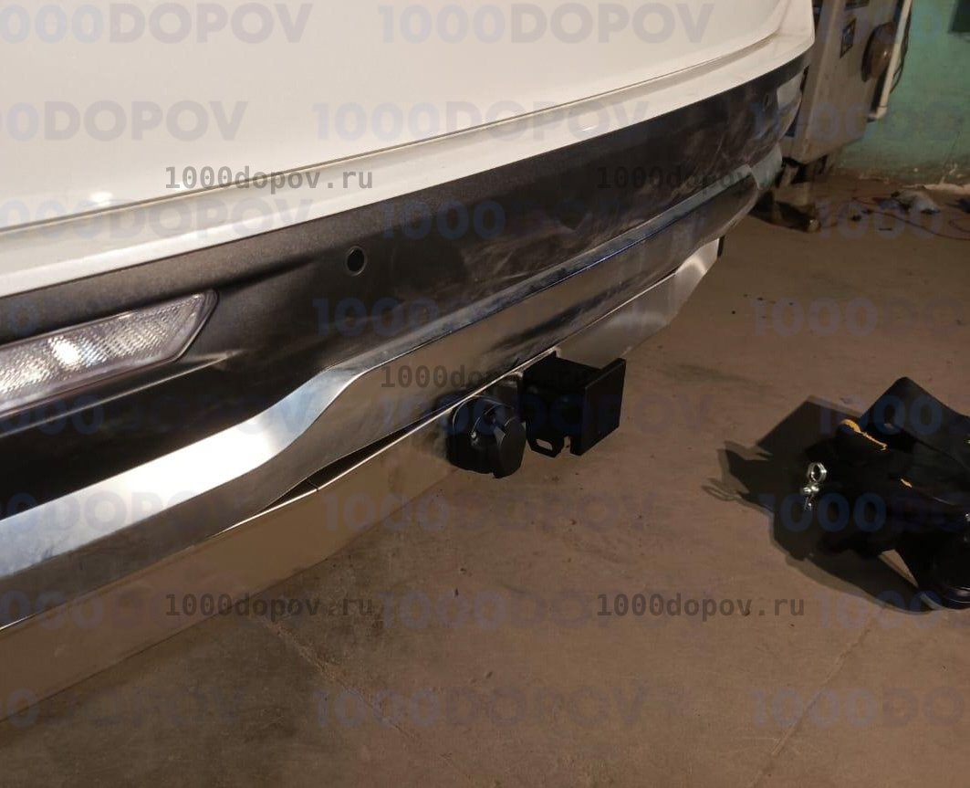 Фаркоп PT Group KCA-20-991124.00 с НЕРЖ накладкой  Kia Carnival 2020-н.в — рисунок 3
