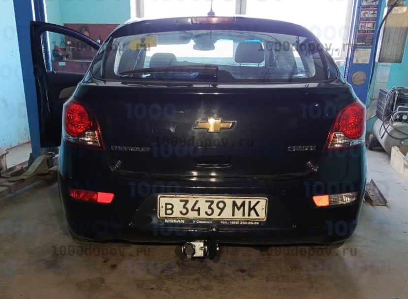 Фаркоп Leader Plus C211-A Chevrolet Cruze (J300) седан, hb 2009-н.в. — рисунок 3