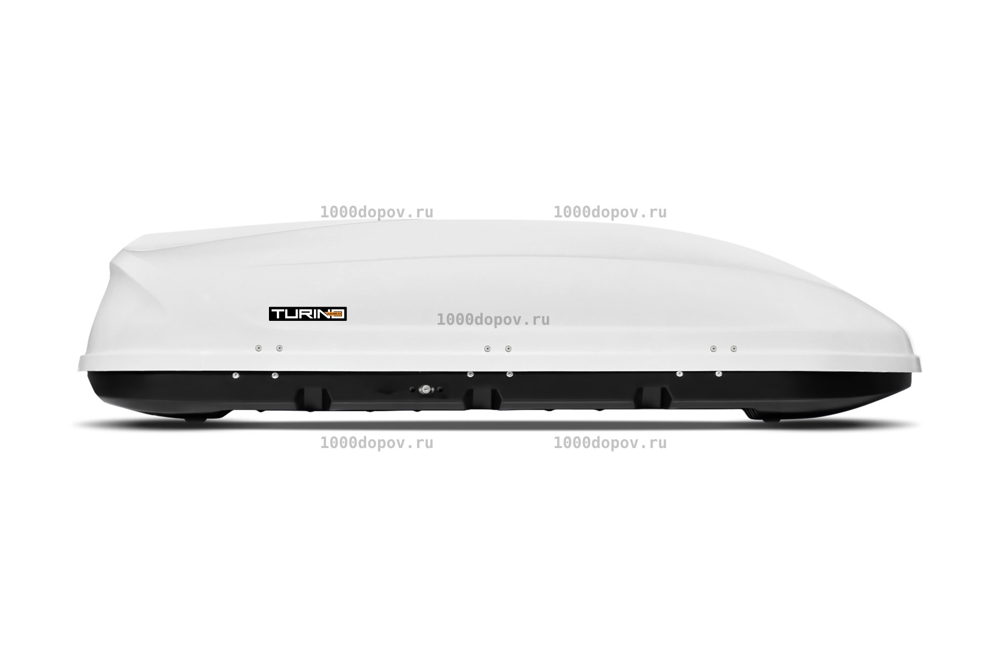 Автобокс ПТ Групп Turino Medium (460 л.) двухсторонний белый — рисунок 1