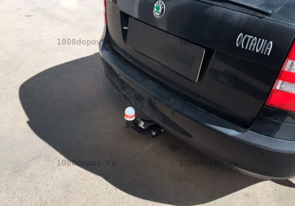Фаркоп Трейлер 9711 Skoda Octavia универсал 2WD 2005-2012 — рисунок 3