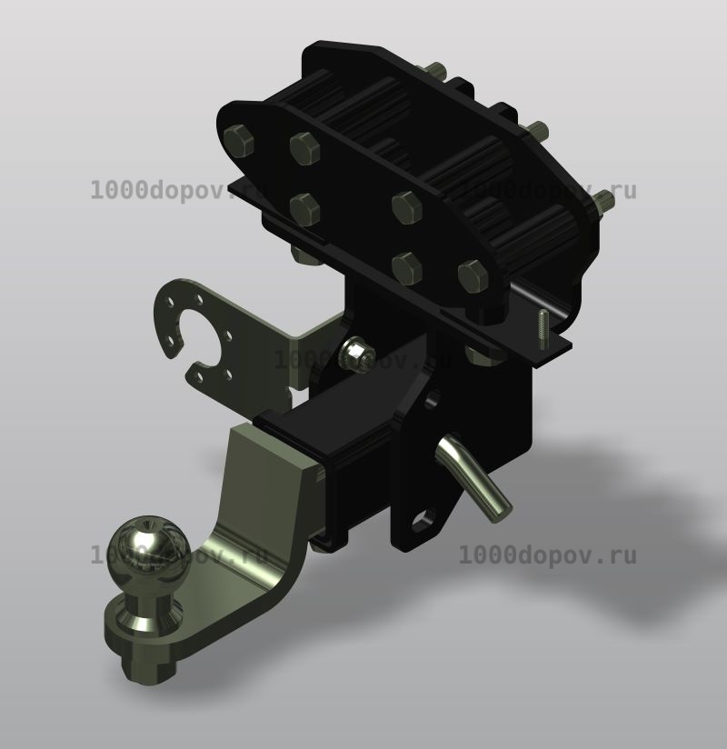 Фаркоп Avtos TY 53 Toyota Land Cruiser (J200) 2007-2022 — рисунок 1