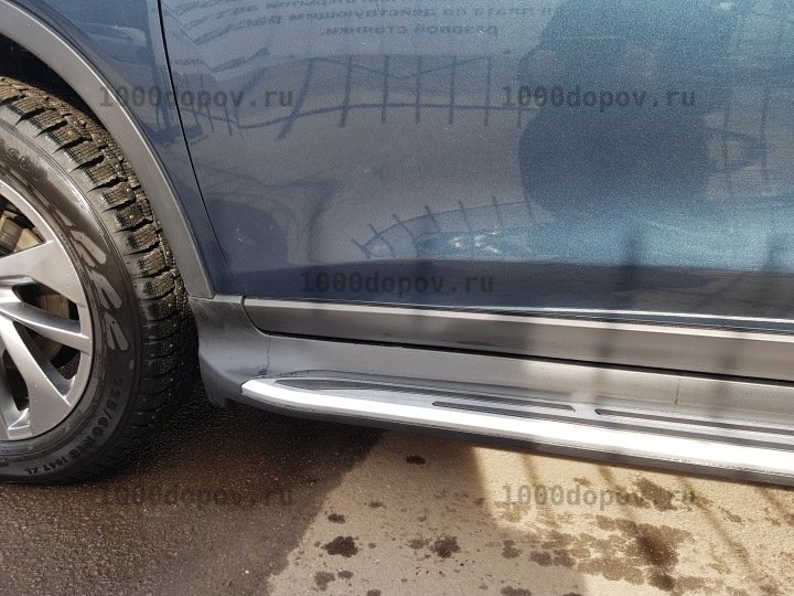 Пороги подножки на Nissan X-Trail T32 2014-н.в. — рисунок 6