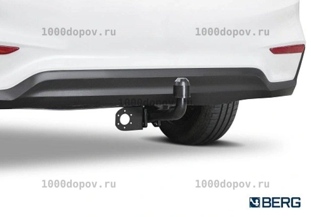 Фаркоп BERG F.2311.001 Hyundai Solaris 2 2017-н.в. — рисунок 2