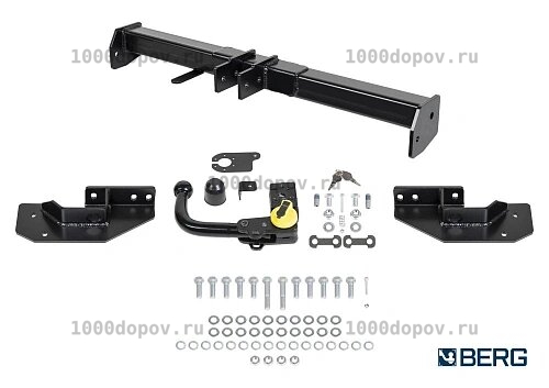 Фаркоп BERG F.3811.003 Mazda CX-5 2011-2017, 2017-н.в. (быстросъем) — рисунок 3