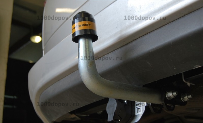 Фаркоп Motodor 90708-A Ford Focus 2 универсал 2005-2011 (оцинк. шар) — рисунок 2