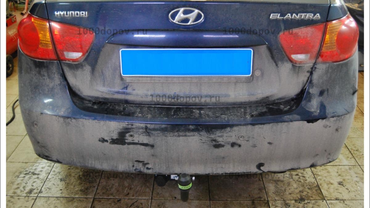 Фаркоп Leader Plus H209-A Hyundai Elantra (HD) 2006-2010 — рисунок 1