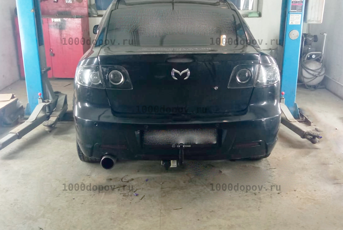Фаркоп Leader Plus M303-A Mazda 3 (BK) 2003-2009 — рисунок 13