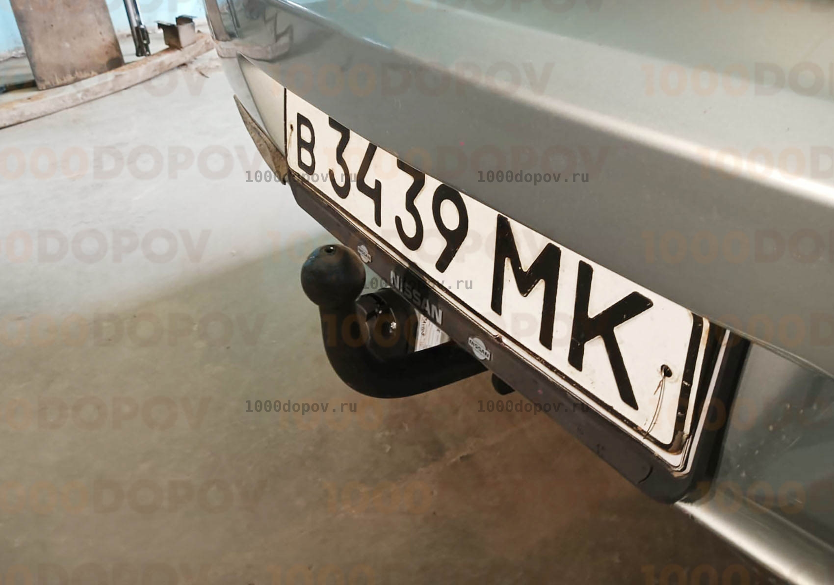 Фаркоп Avtos NS 14 Nissan Almera Classic 2007-2013 — рисунок 3