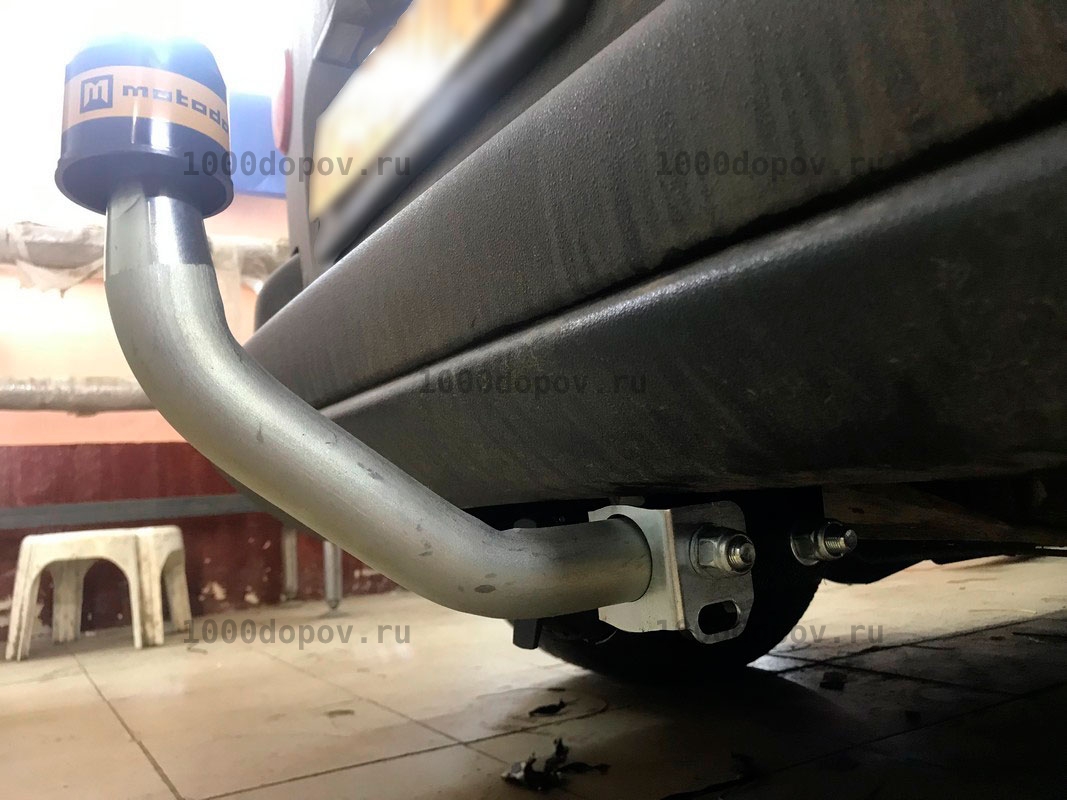 Фаркоп Motodor 91601-A Citroen Berlingo L1 4380 мм, L2 4680 мм 2008-н.в (оцинк. шар) — рисунок 2