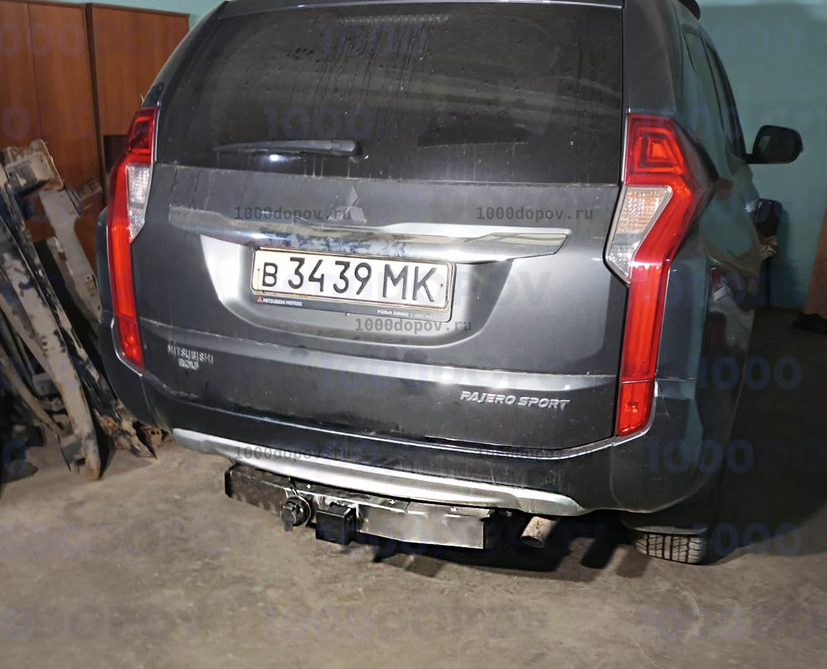 Фаркоп PT GROUP MPS-08-991124.00 Mitsubishi Pajero Sport  2/3 2008-2016, 2016-н.в. — рисунок 2