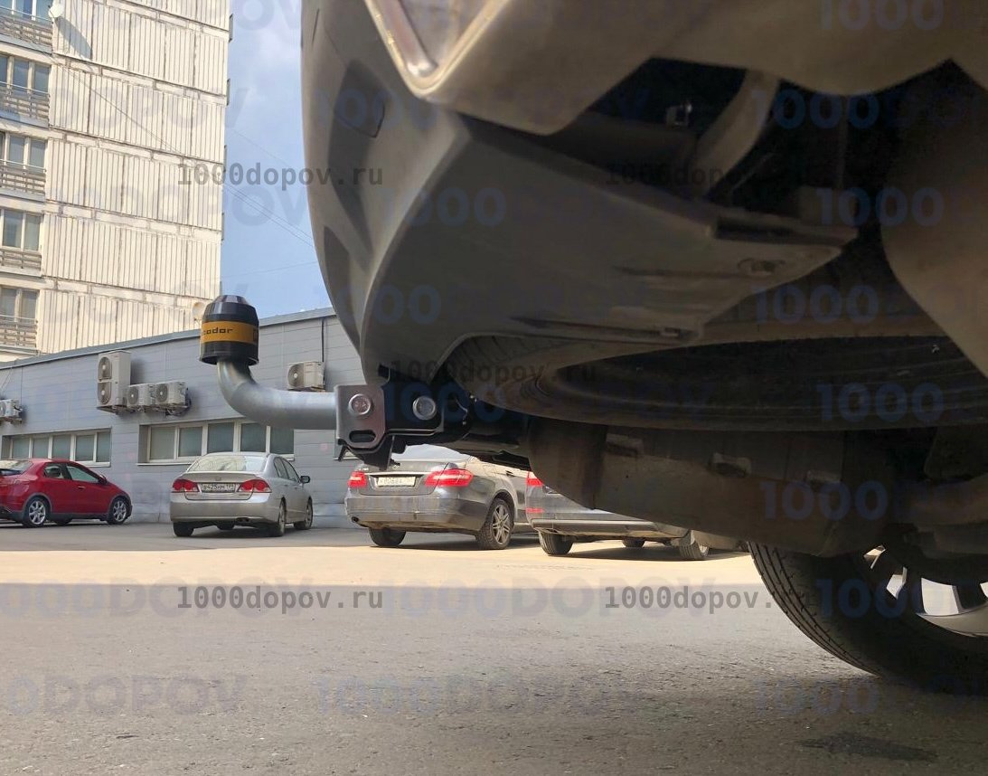 Фаркоп 99008-A Motodor Exeed VX 2021 - н.в. (оцинк. Шар) — рисунок 10
