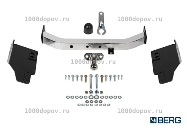 Фаркоп BERG F.5714.002 Land Cruiser Prado 120/150 (Кроме Black Onyx) 2002-н.в. — рисунок 9