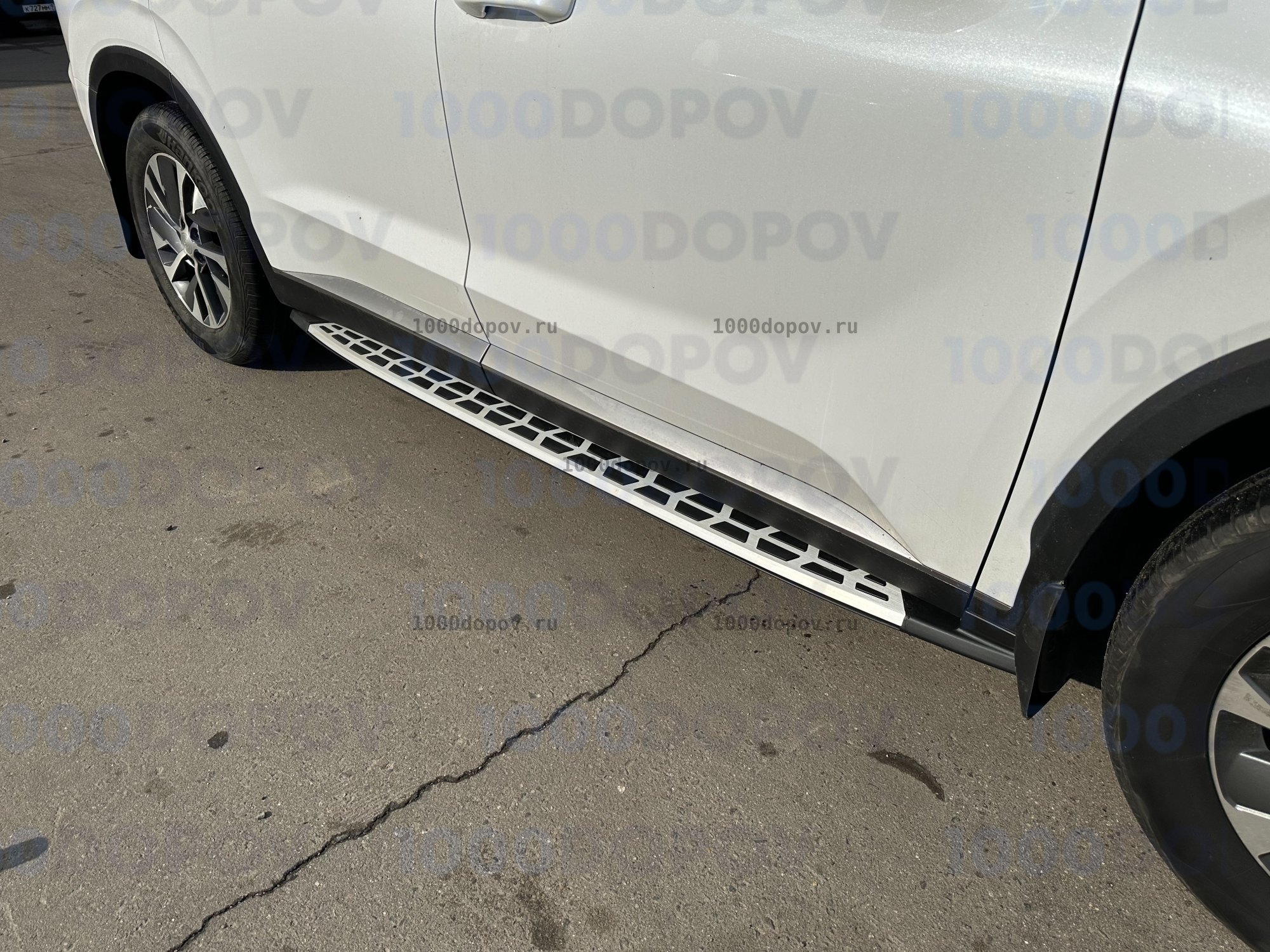 Пороги подножки на Hyundai Palisade 2018-2025 — рисунок 1