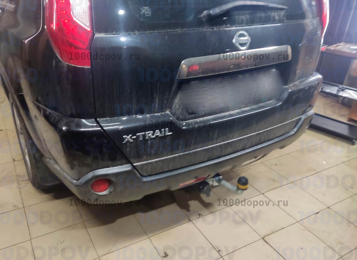 Фаркоп Motodor 91402-A Nissan X-Trail (T31) 2007-2014 (оцинк. шар) — рисунок 2